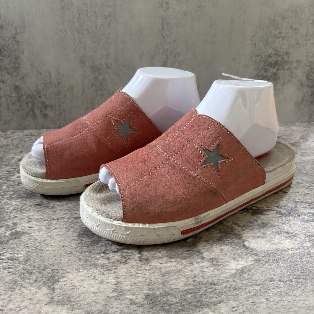 VTG Converse All Star Slide Sandals Pink Women’s Size 5 RARE 1H9701